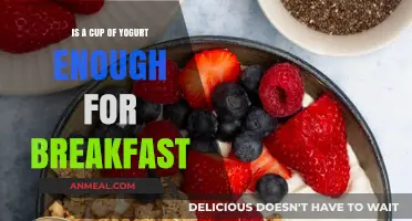 Yogurt for Breakfast: Is a Single Cup Truly Enough?