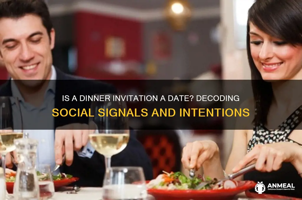 is a dinner invitation a date