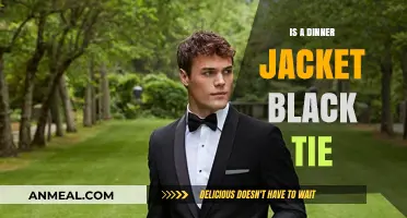 Is a Dinner Jacket Black Tie? Decoding Formal Wear Essentials