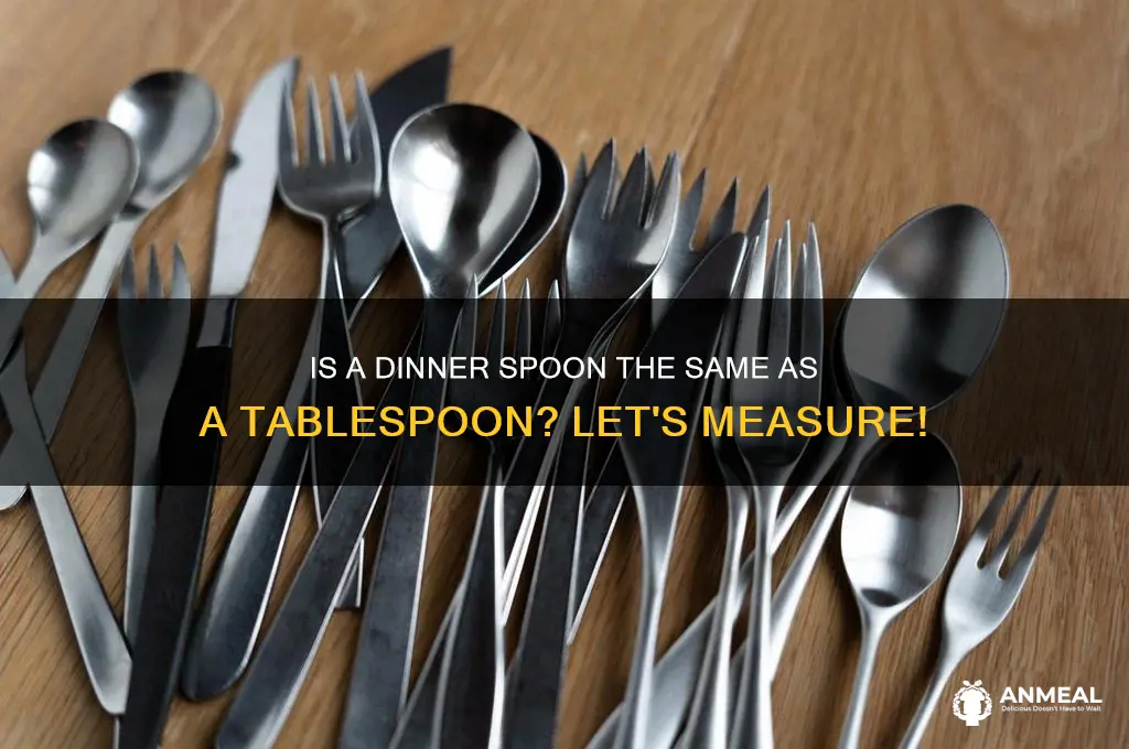 is a dinner spoon a tablespoon