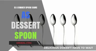 Dinner Spoon vs. Dessert Spoon: Are They Really the Same?