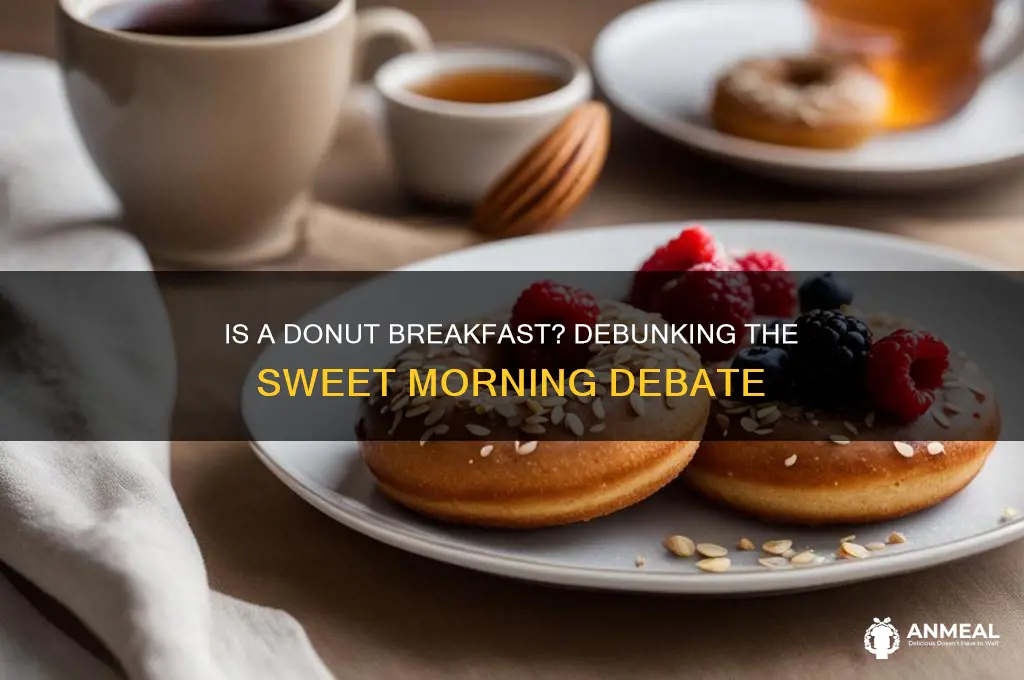 is a donut breakfast
