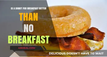 Donut Dilemma: Is a Morning Treat Better Than Skipping Breakfast?