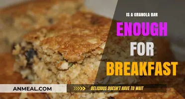 Granola Bars for Breakfast: Healthy Start or Just a Snack?