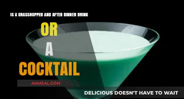 Grasshopper: Dessert Drink or Cocktail? Unraveling the Sweet Mystery