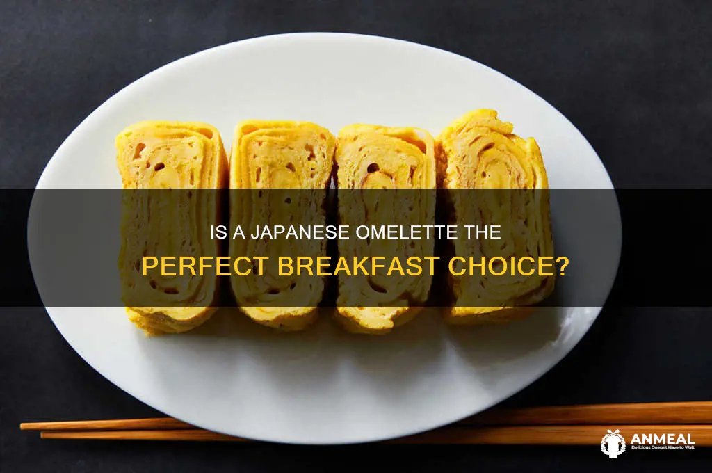 is a japanese omelette breakfast