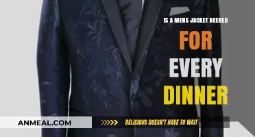 Is a Men's Jacket Essential for Every Dinner? Let's Discuss