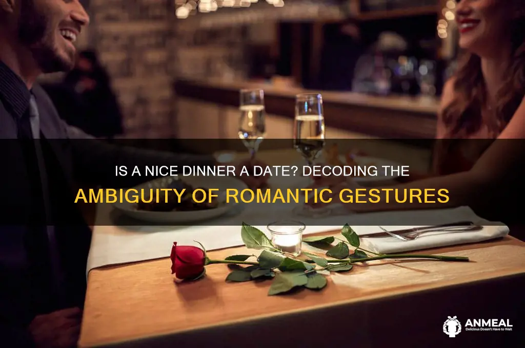is a nice dinner mean date