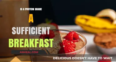 Protein Shakes for Breakfast: A Balanced Start or Incomplete Meal?