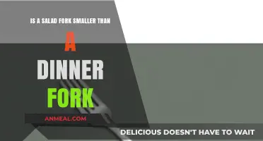 Salad Fork vs. Dinner Fork: Size Differences Explained Simply