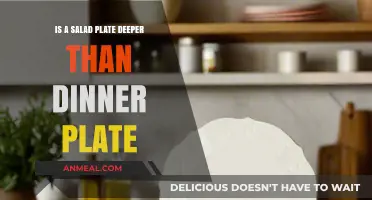 Salad Plate vs. Dinner Plate: Depth Comparison and Practical Uses