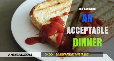 Is a Sandwich a Satisfying Dinner Option? Let’s Debate!