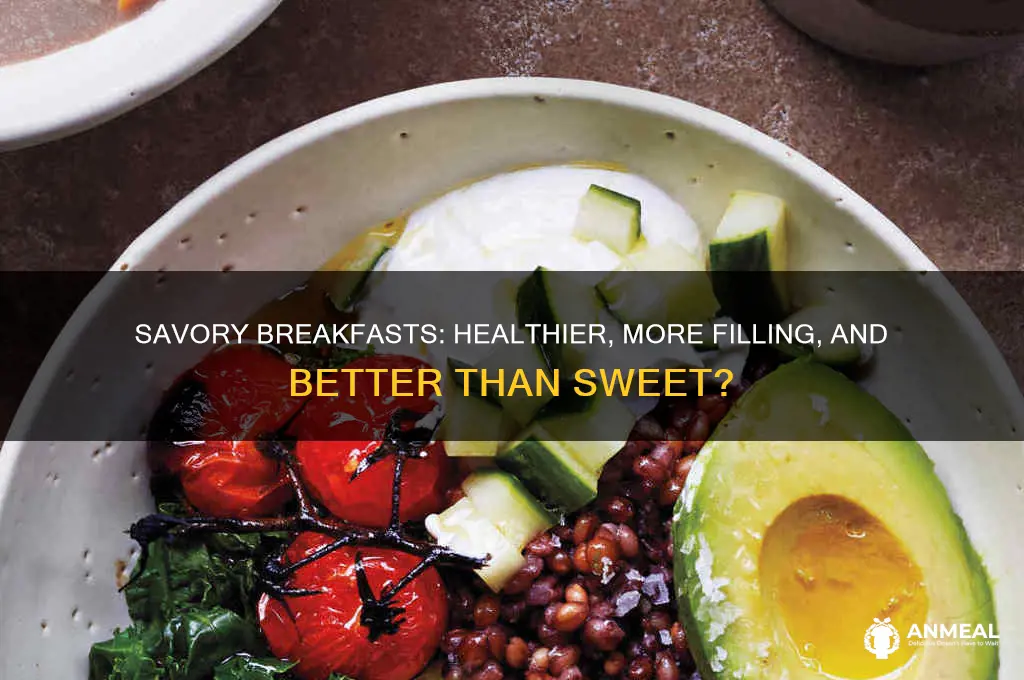 is a savory breakfast better