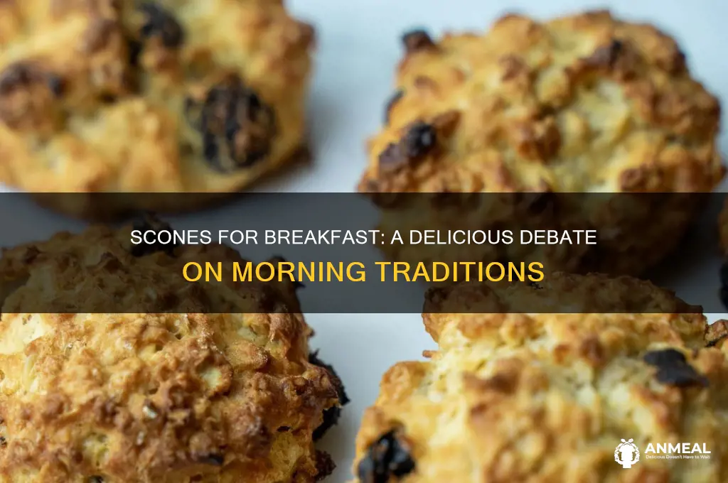 is a scone a breakfast food