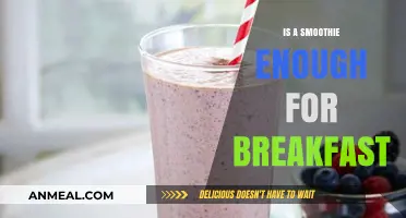 Smoothies for Breakfast: A Nutritious Start or Just a Snack?