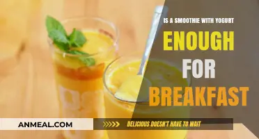 Yogurt Smoothies for Breakfast: Nutritious Enough or Just a Snack?