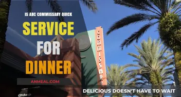 Is ABC Commissary a Fast Dinner Option at Disney World?