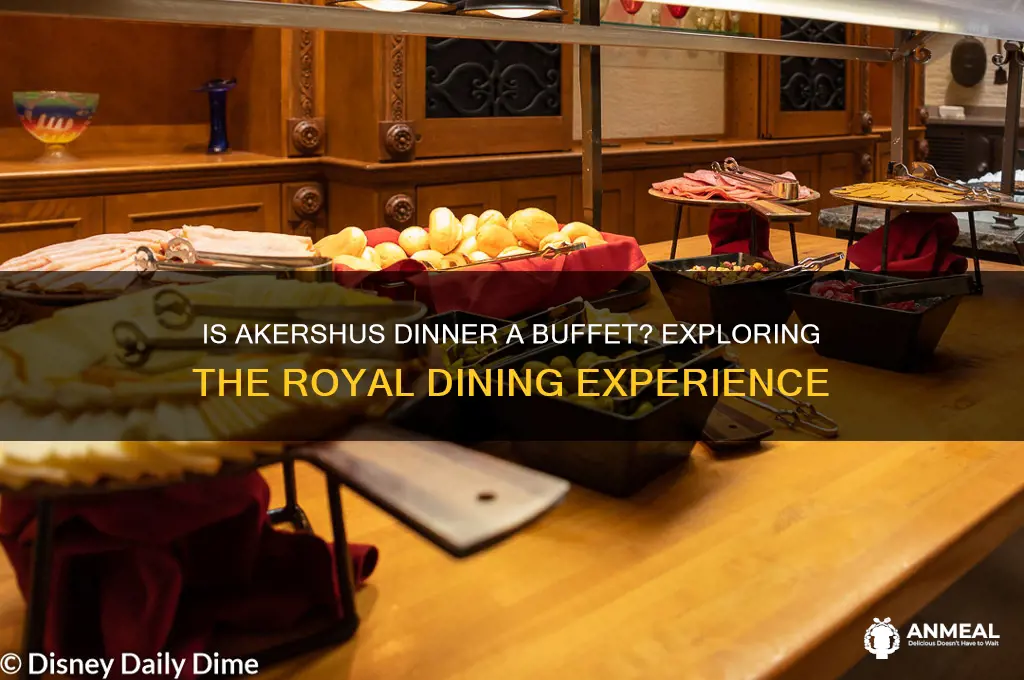 is akershus dinner a buffet