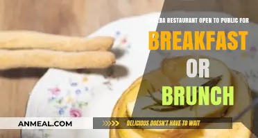 Is Alba Restaurant Open for Breakfast or Brunch to Public?