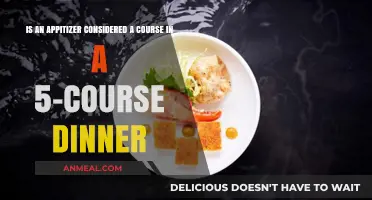 Is an Appetizer a Course in a 5-Course Dinner?