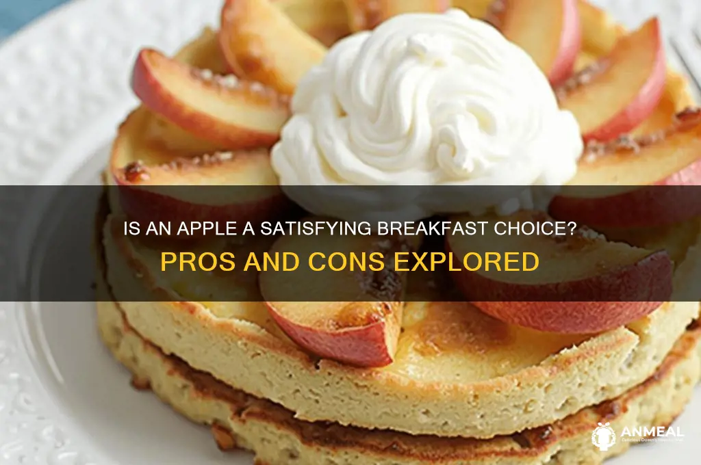 is an apple breakfast