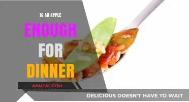 Is an Apple Enough for Dinner? Nutrition Facts and Alternatives