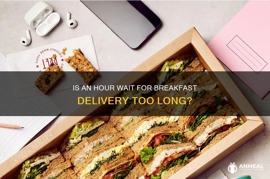 is an hour to long to wait for breakfast delivery