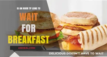 Is an Hour Too Long to Wait for Breakfast? A Debate
