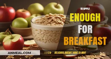 Is an Apple Enough for Breakfast? Nutrition Facts and Alternatives