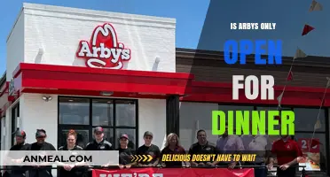 Is Arby's Dinner-Only? Exploring Their Operating Hours and Menu