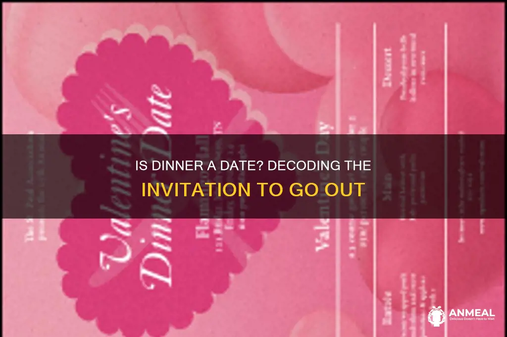 is asking to go out to dinner a date