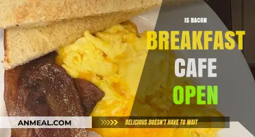 Is Bacon Breakfast Cafe Open? Check Hours and Locations Now