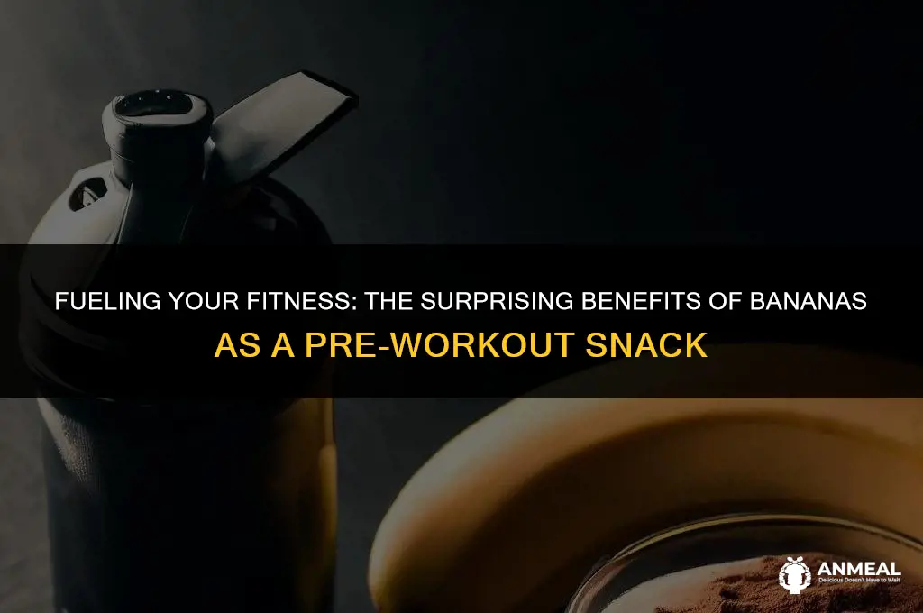 is banana a good pre workout snack