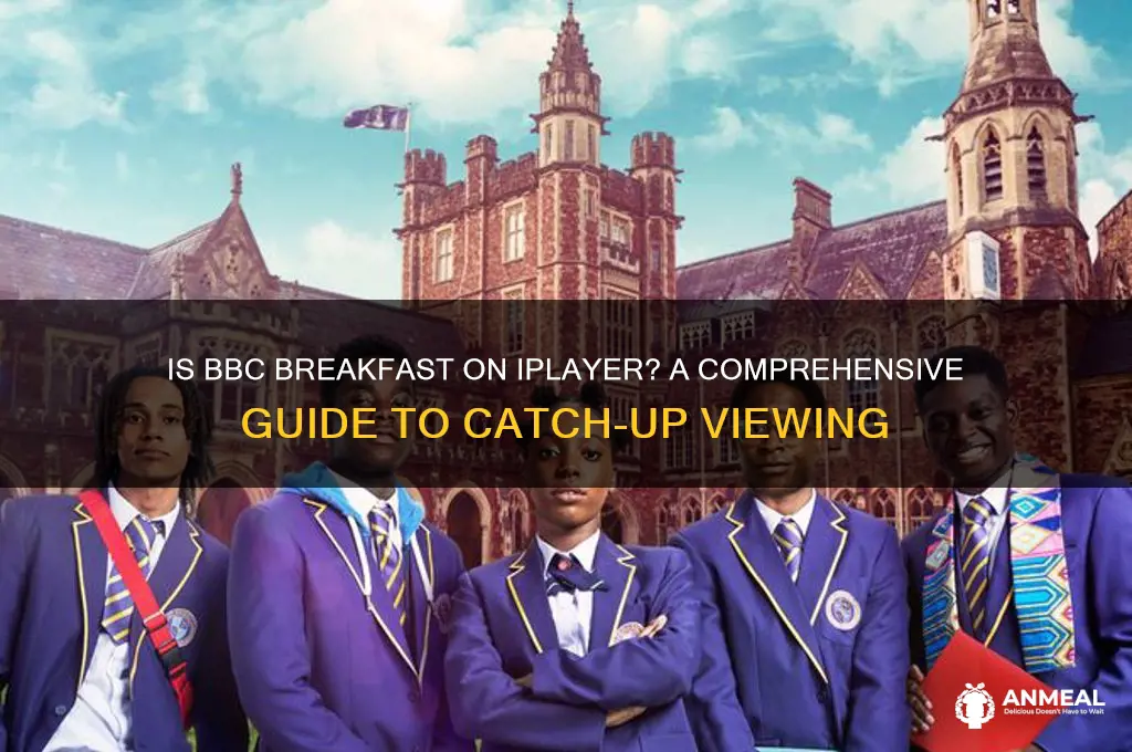 is bbc breakfast available on iplayer