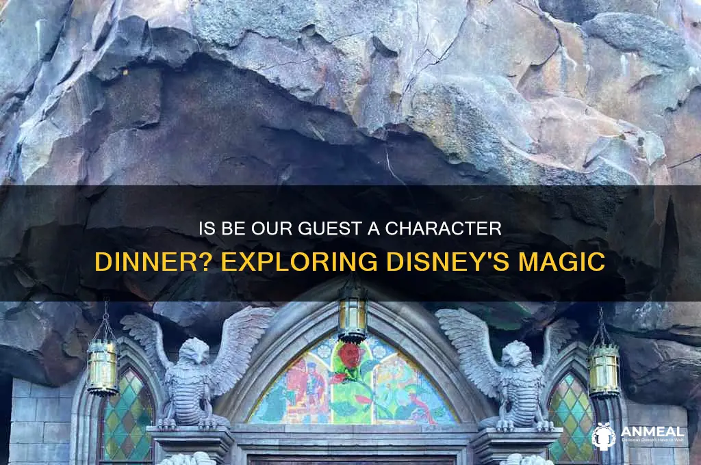 is be our guest a character dinner