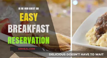 Is Be Our Guest an Easy Breakfast Reservation? A Guide