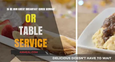 Be Our Guest Breakfast: Quick Service or Table Service?