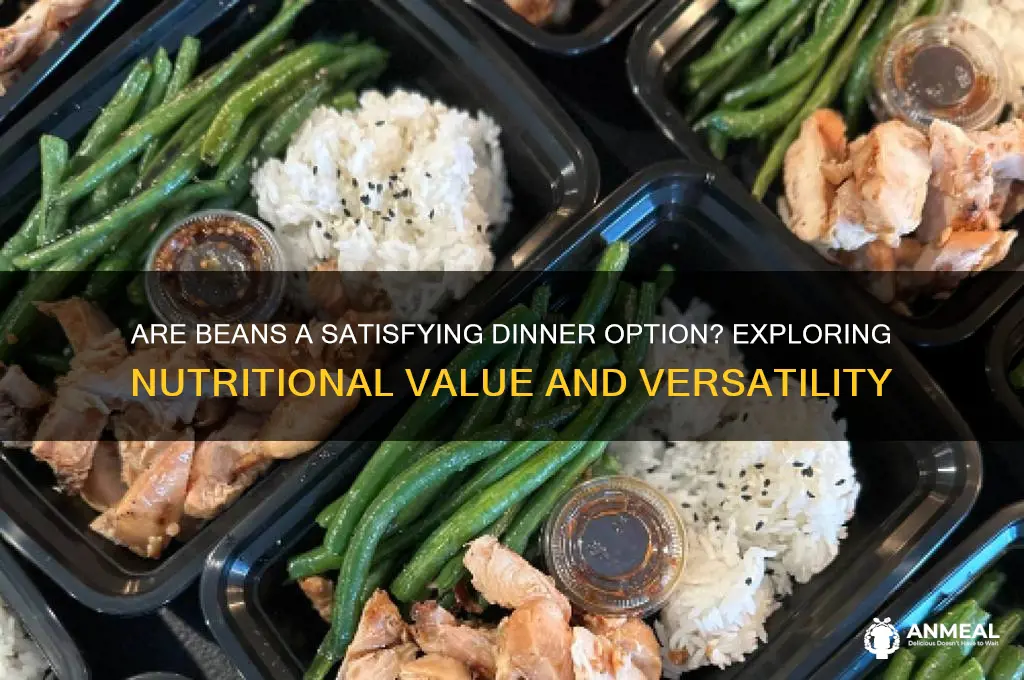 is beans a dinner