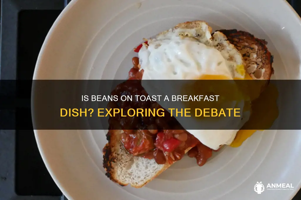 is beans on toast breakfast