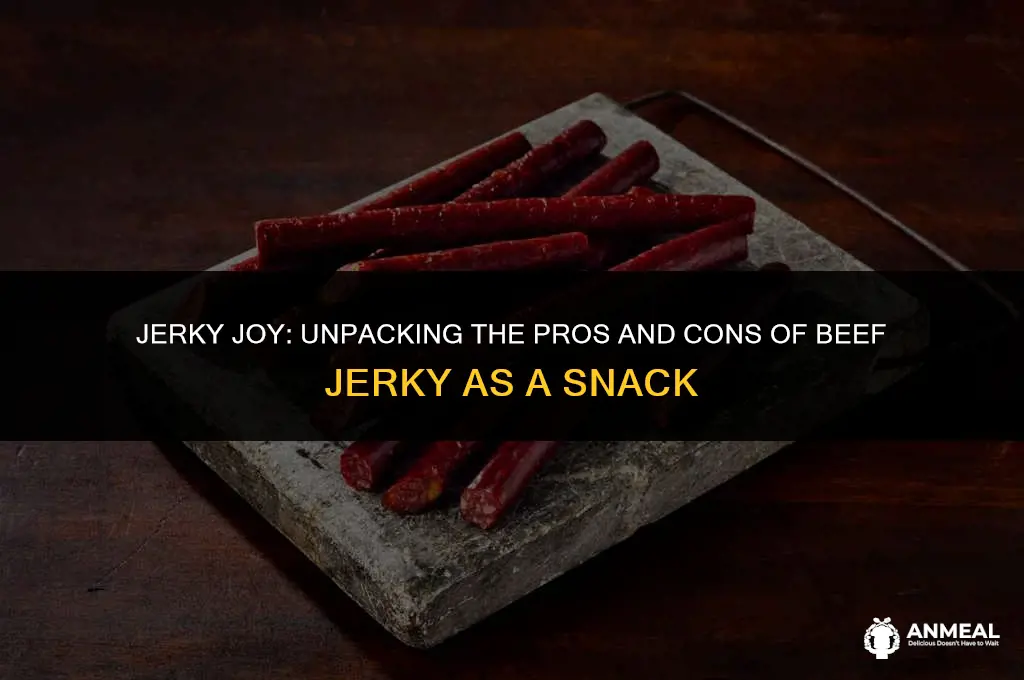 is beef jerky a good snack