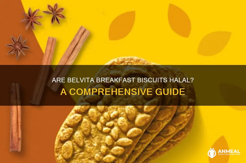 is belvita breakfast biscuits halal