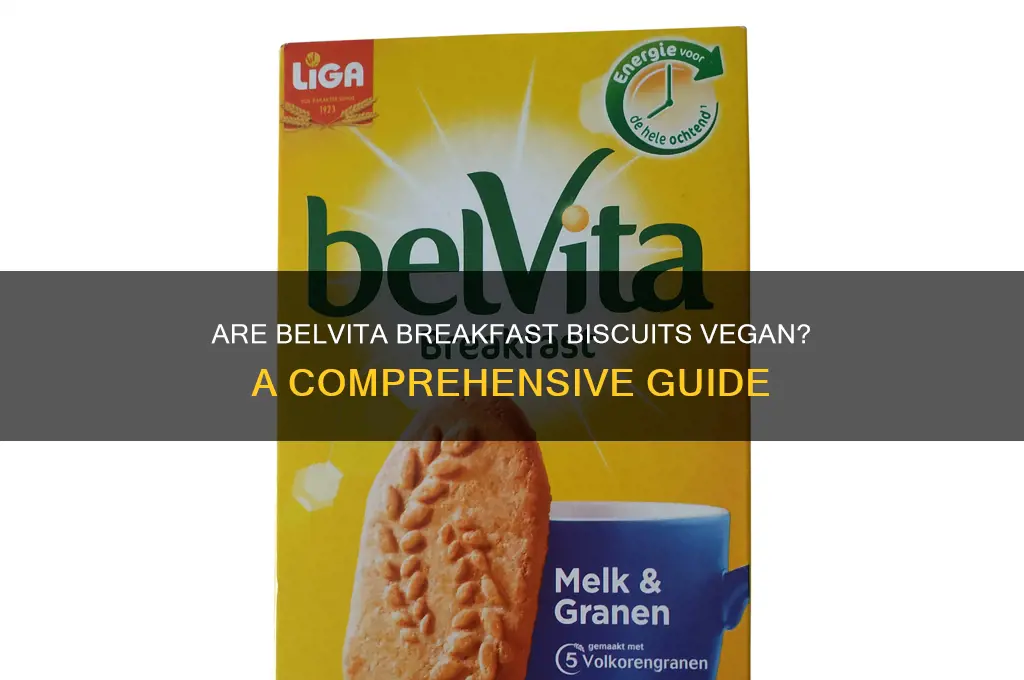 is belvita breakfast biscuits vegan