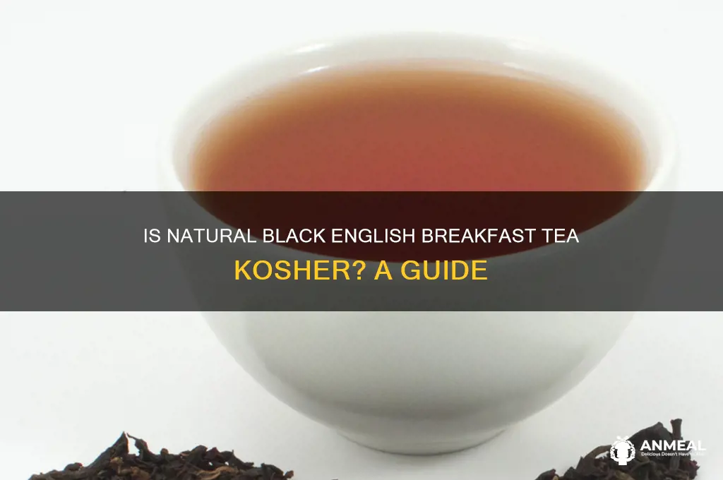 is best choice natural black english breakfast tea kosher
