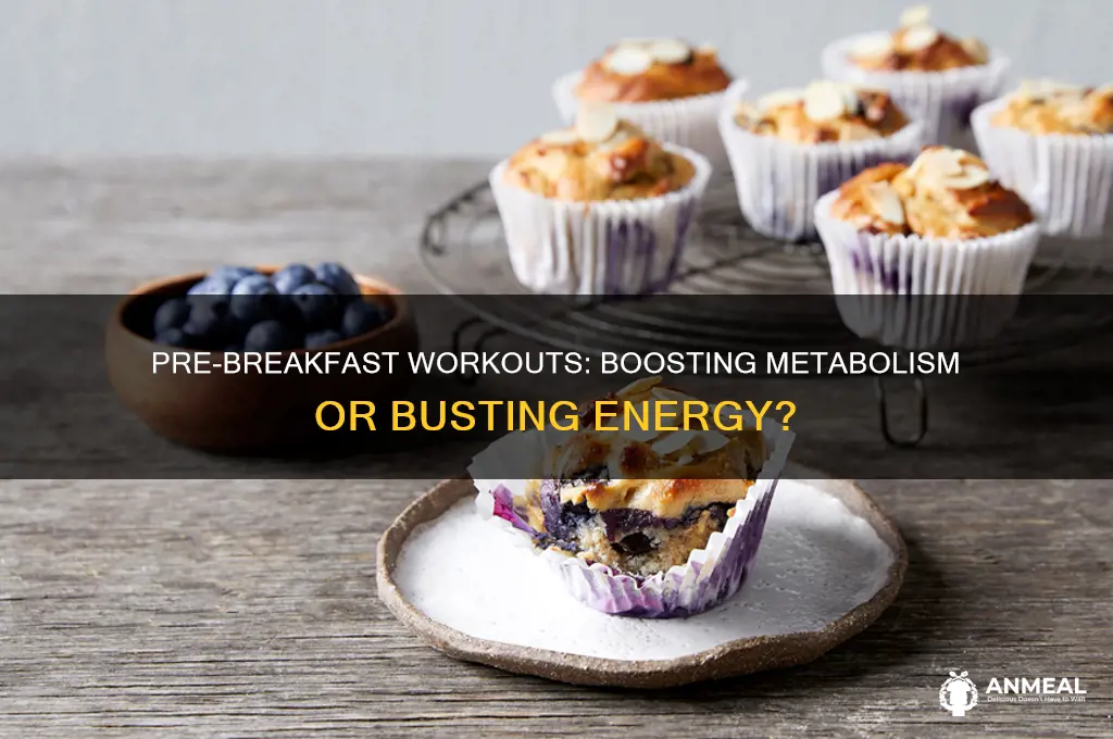 is better to exercise before breakfast