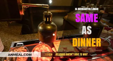 Biergarten Lunch vs. Dinner: Menu, Atmosphere, and Key Differences Explained