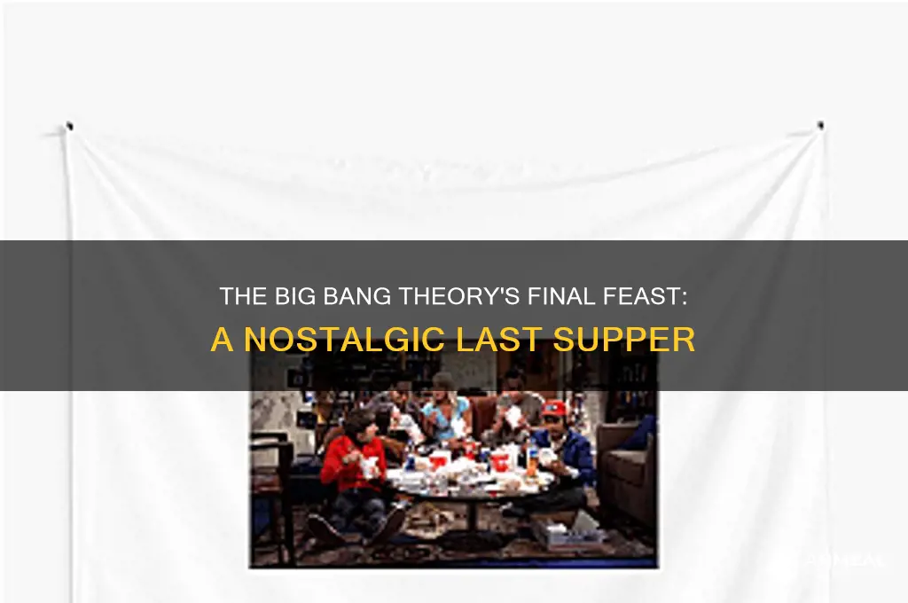 is big bang theory ending last dinner