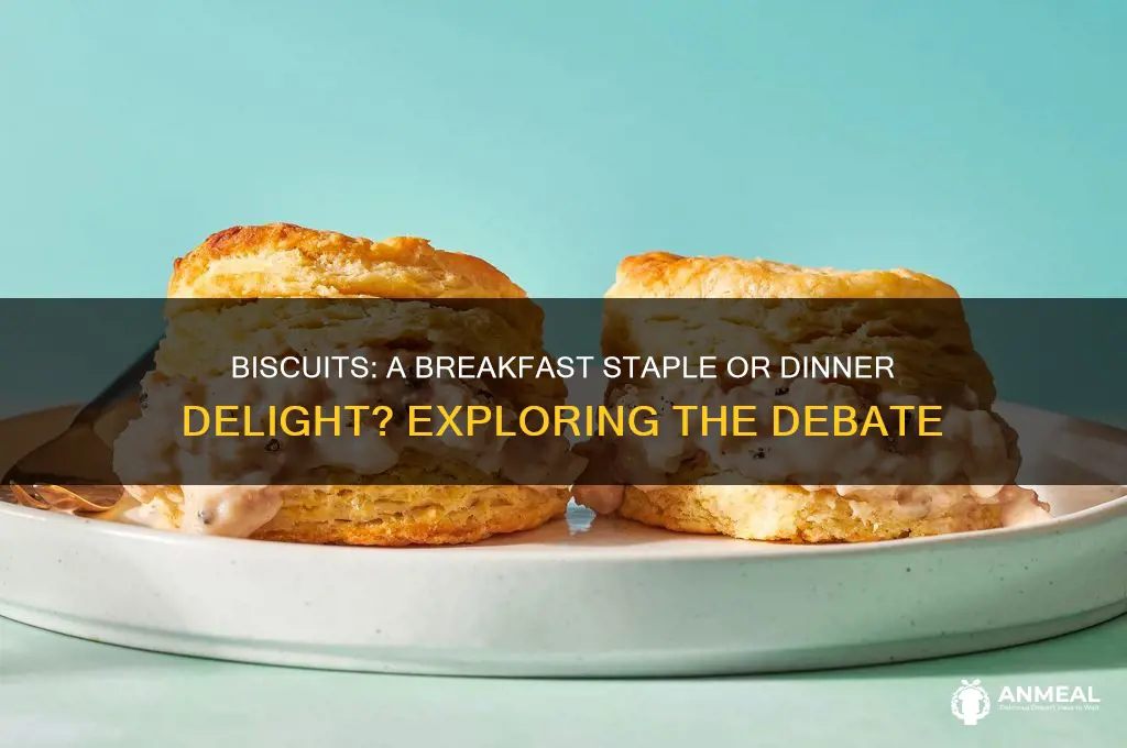 is biscuits a breakfast or dinner