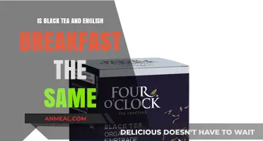 Black Tea vs. English Breakfast: Unraveling the Differences and Similarities