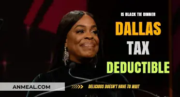 Is Your Black Tie Dinner Dallas Donation Tax Deductible?