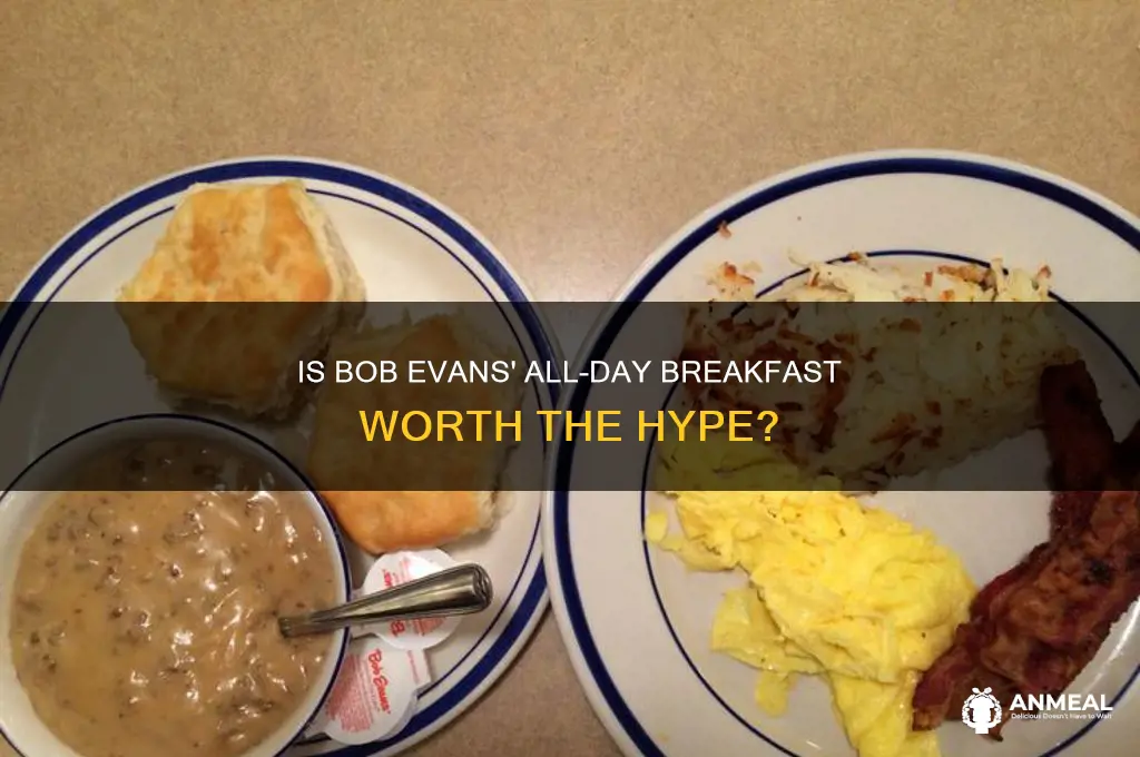 is bob evans all day breakfast